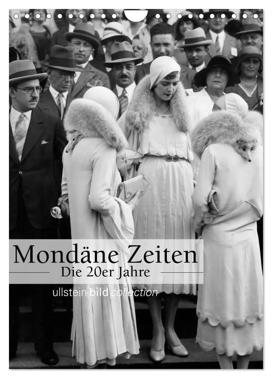Cover: 9783516441703 | Mondäne Zeiten - Die 20er Jahre (Wandkalender 2026 DIN A4 hoch),...