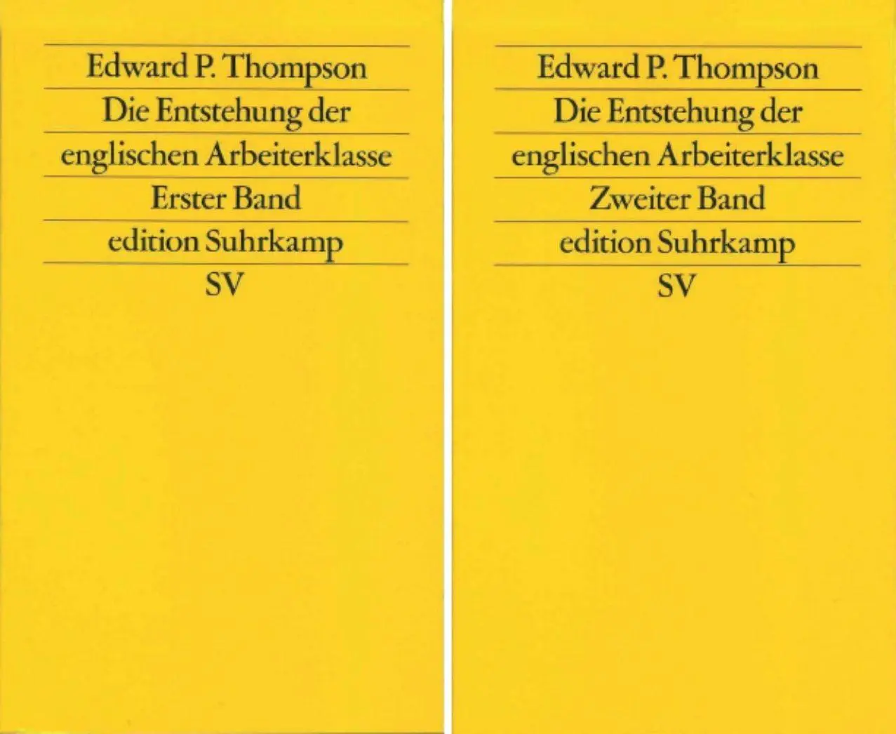 Cover: 9783518111703 | Die Entstehung der englischen Arbeiterklasse | Edward P. Thompson
