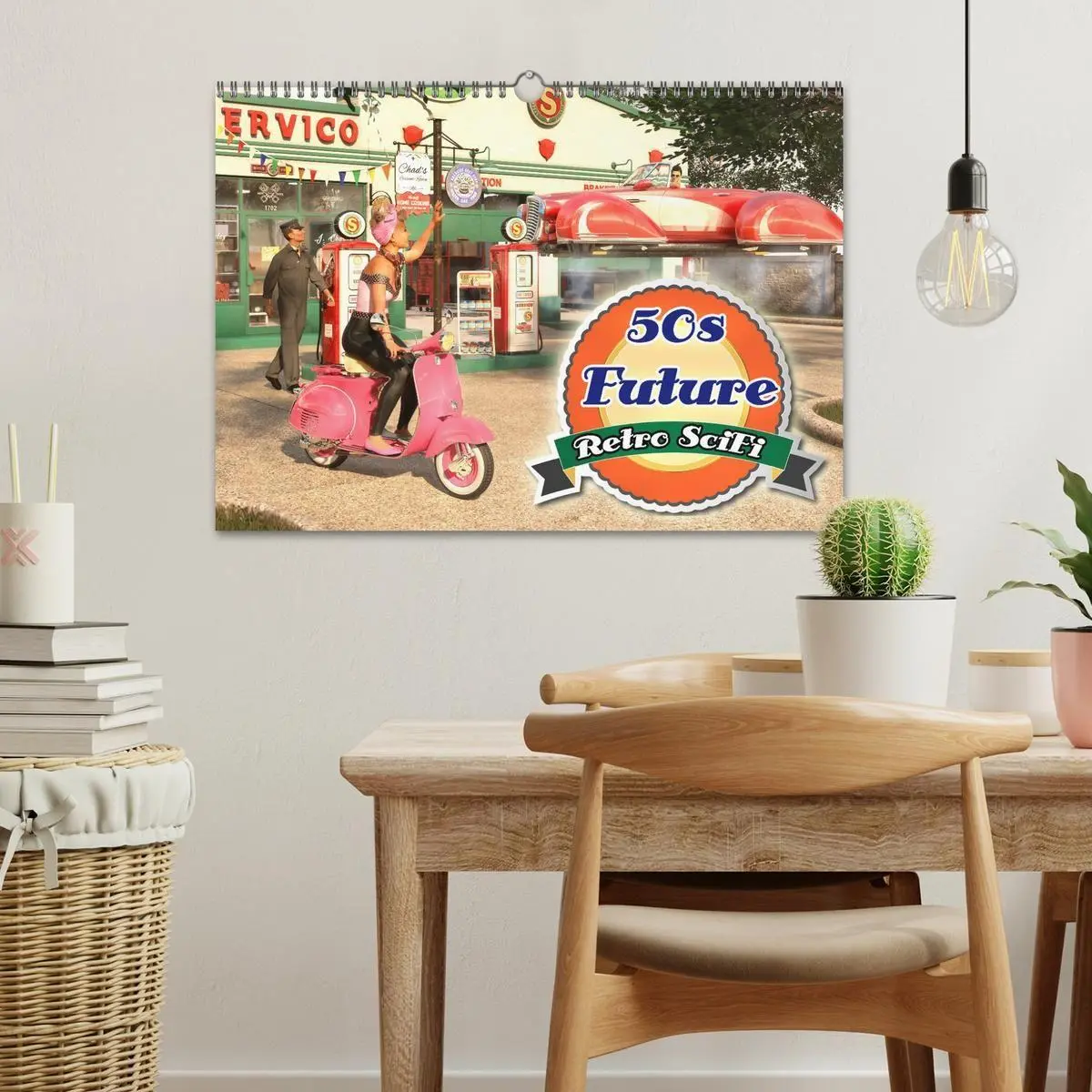 Bild: 9783569221703 | 50s Future - Retro SciFi (Wandkalender 2027 DIN A3 quer), CALVENDO...