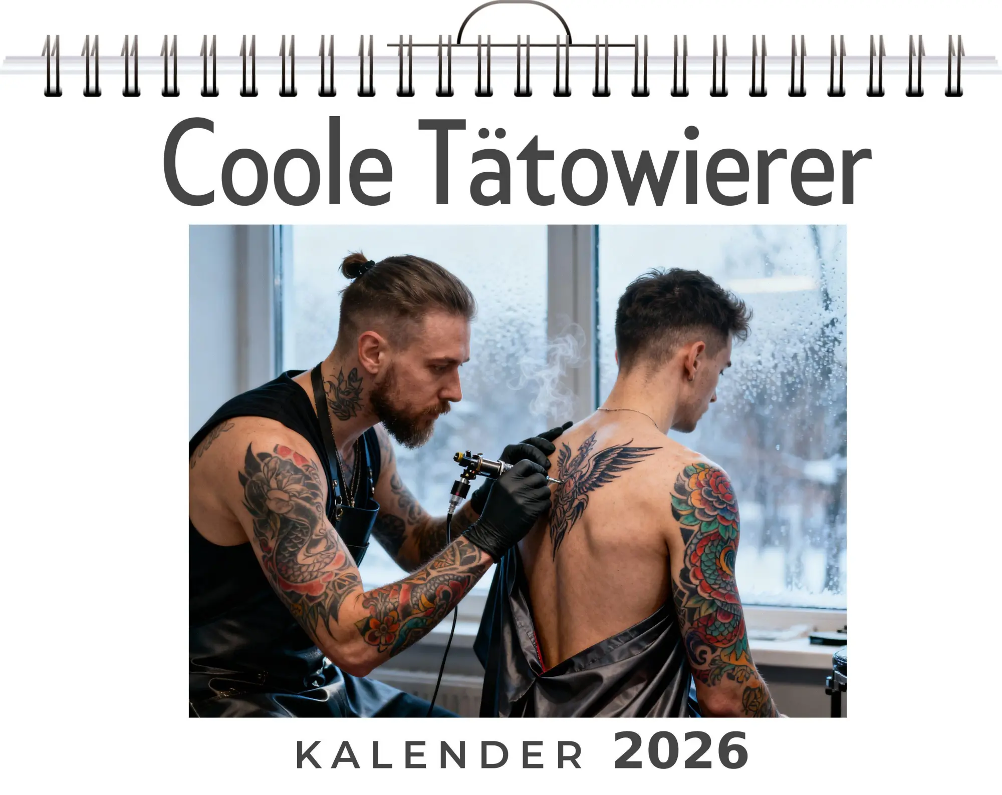Cover: 9783695331703 | Coole Tätowierer | Anna Schäfer | Kalender | Deutsch | 2026 | FlipFlop