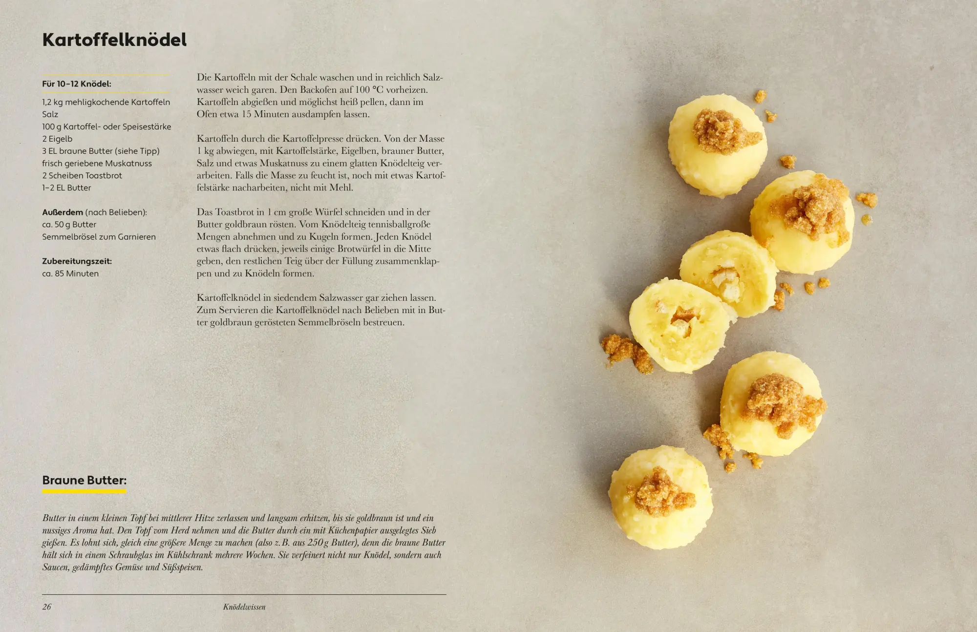 Bild: 9783965841703 | Knödel | Die besten klassischen und internationalen Knödelrezepte | ZS