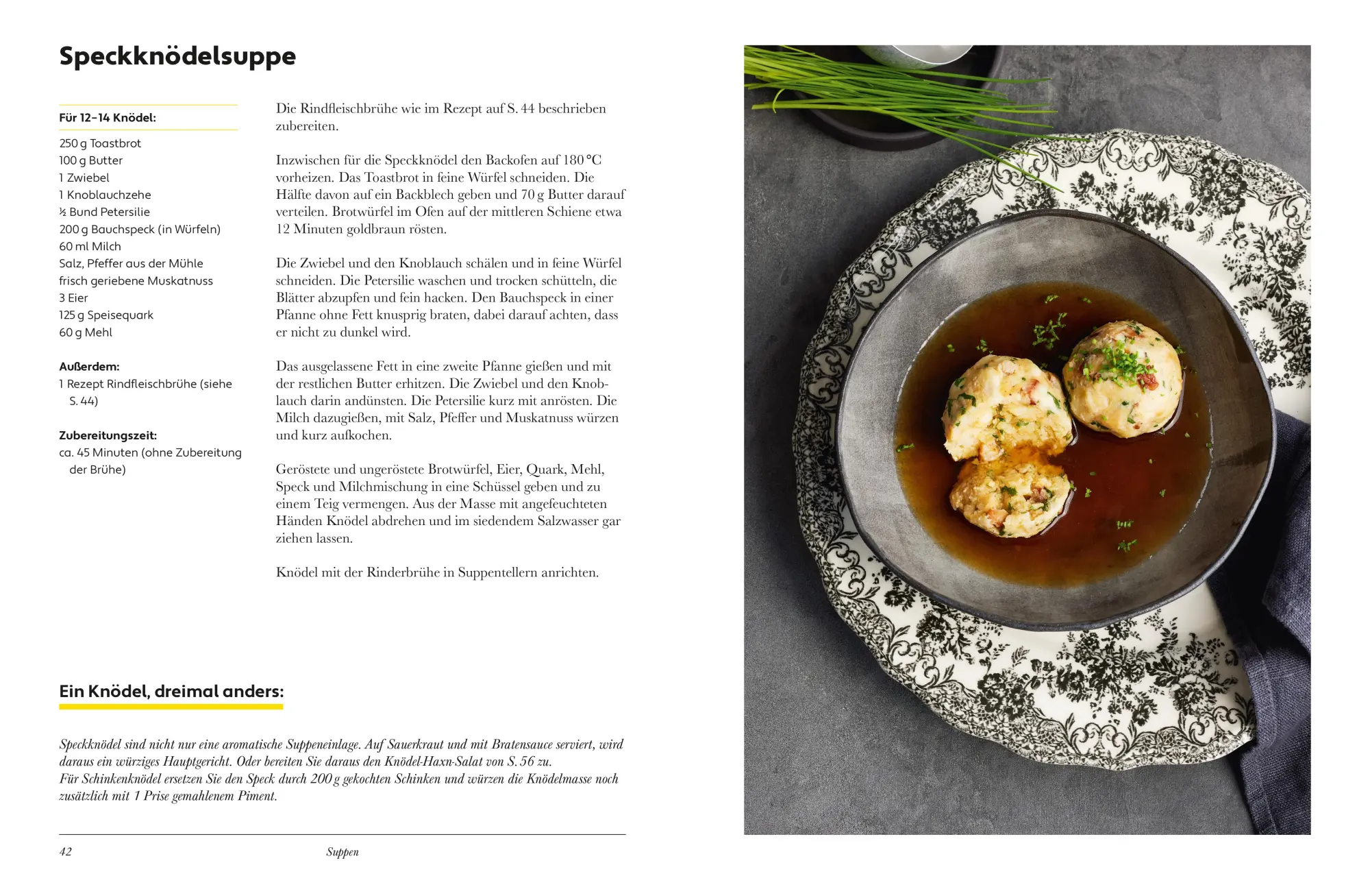Bild: 9783965841703 | Knödel | Die besten klassischen und internationalen Knödelrezepte | ZS
