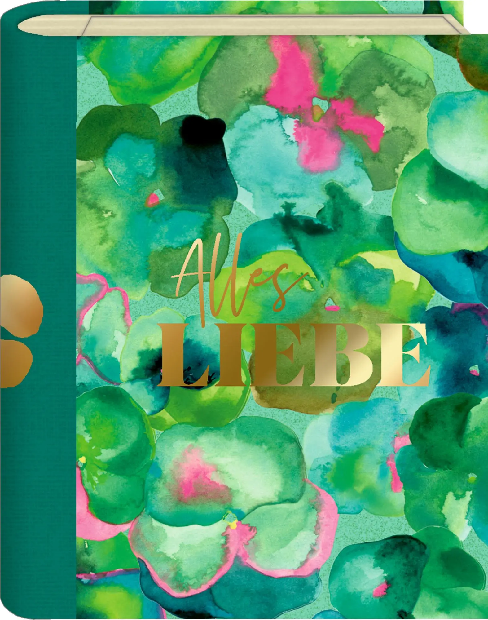 Cover: 4050003971803 | Wunscherfüller im Buchformat | Alles Liebe (All about green) | Buch