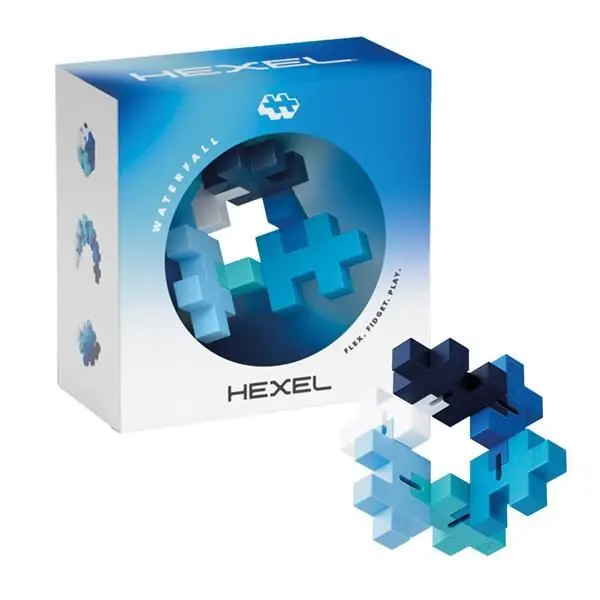 Cover: 5710409201803 | Plus-Plus Hexel Flex Bausteine, blau | 9603486 | 2024 | PLUS PLUS