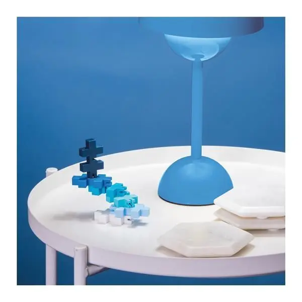 Bild: 5710409201803 | Plus-Plus Hexel Flex Bausteine, blau | 9603486 | 2024 | PLUS PLUS