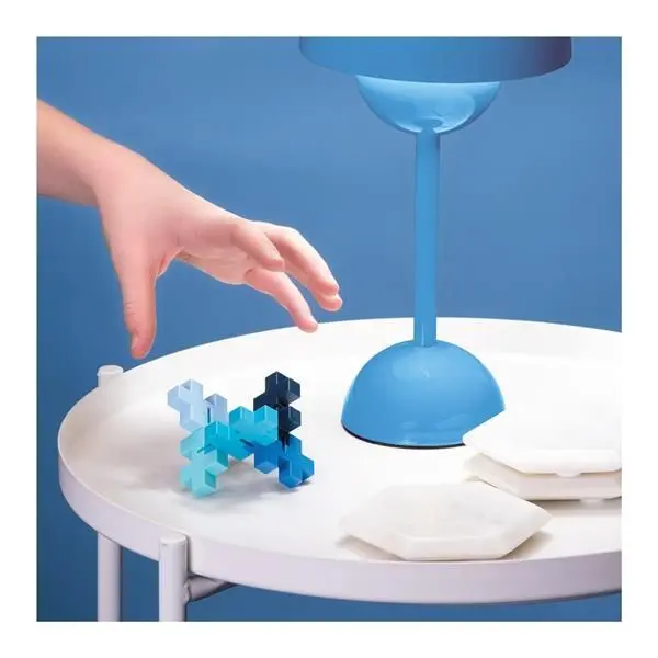 Bild: 5710409201803 | Plus-Plus Hexel Flex Bausteine, blau | 9603486 | 2024 | PLUS PLUS