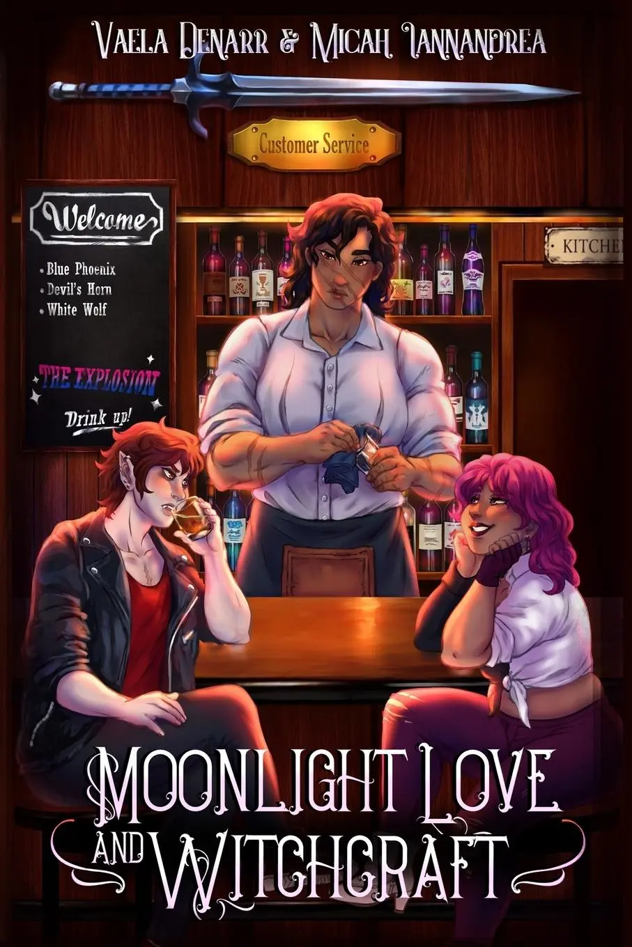 Cover: 9781778231803 | Moonlight Love and Witchcraft | Vaela Denarr (u. a.) | Taschenbuch