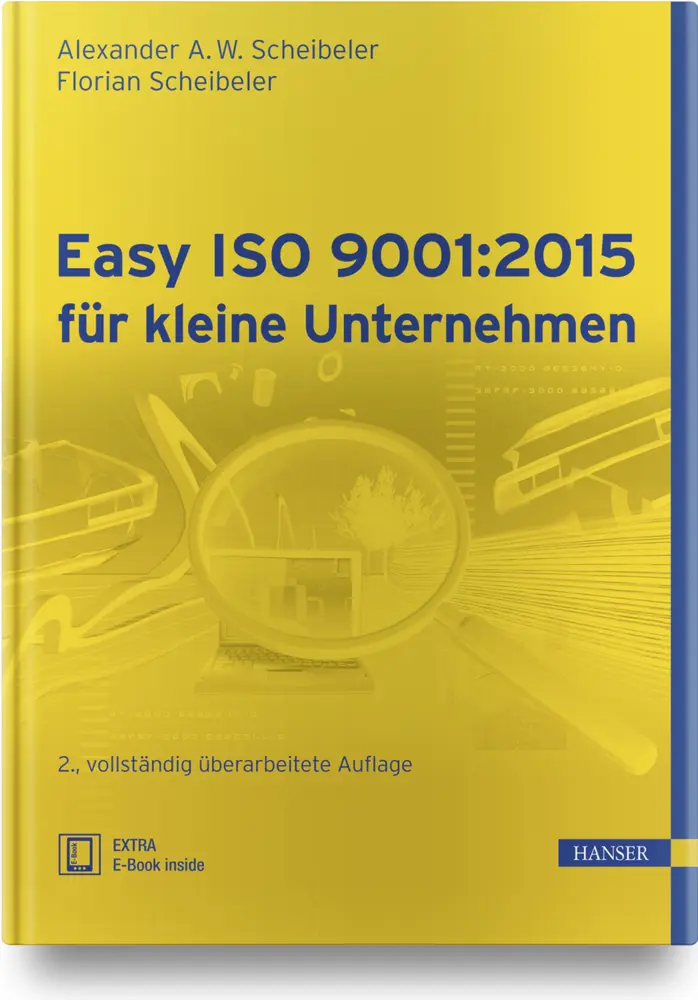 Cover: 9783446451803 | Easy ISO 9001:2015 für kleine Unternehmen | Extra: E-Book inside