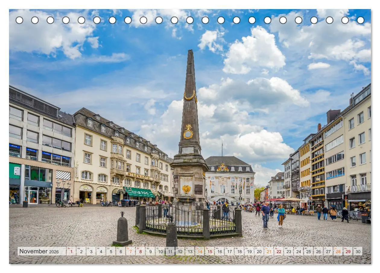 Bild: 9783457411803 | Bonn Impressionen (Tischkalender 2026 DIN A5 quer), CALVENDO...