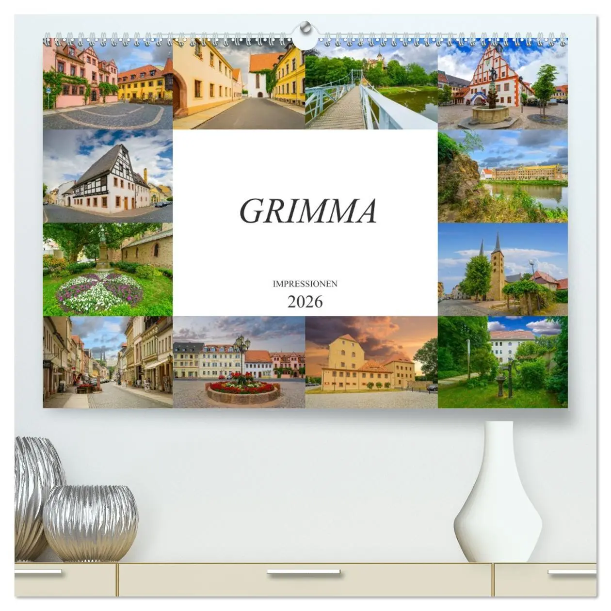 Cover: 9783457721803 | Grimma Impressionen (hochwertiger Premium Wandkalender 2026 DIN A2...