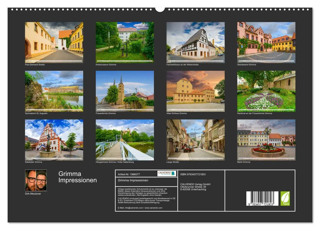 Bild: 9783457721803 | Grimma Impressionen (hochwertiger Premium Wandkalender 2026 DIN A2...