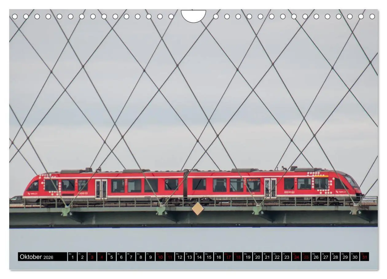 Bild: 9783457891803 | Norddeutsche Eisenbahnen (Wandkalender 2026 DIN A4 quer), CALVENDO...