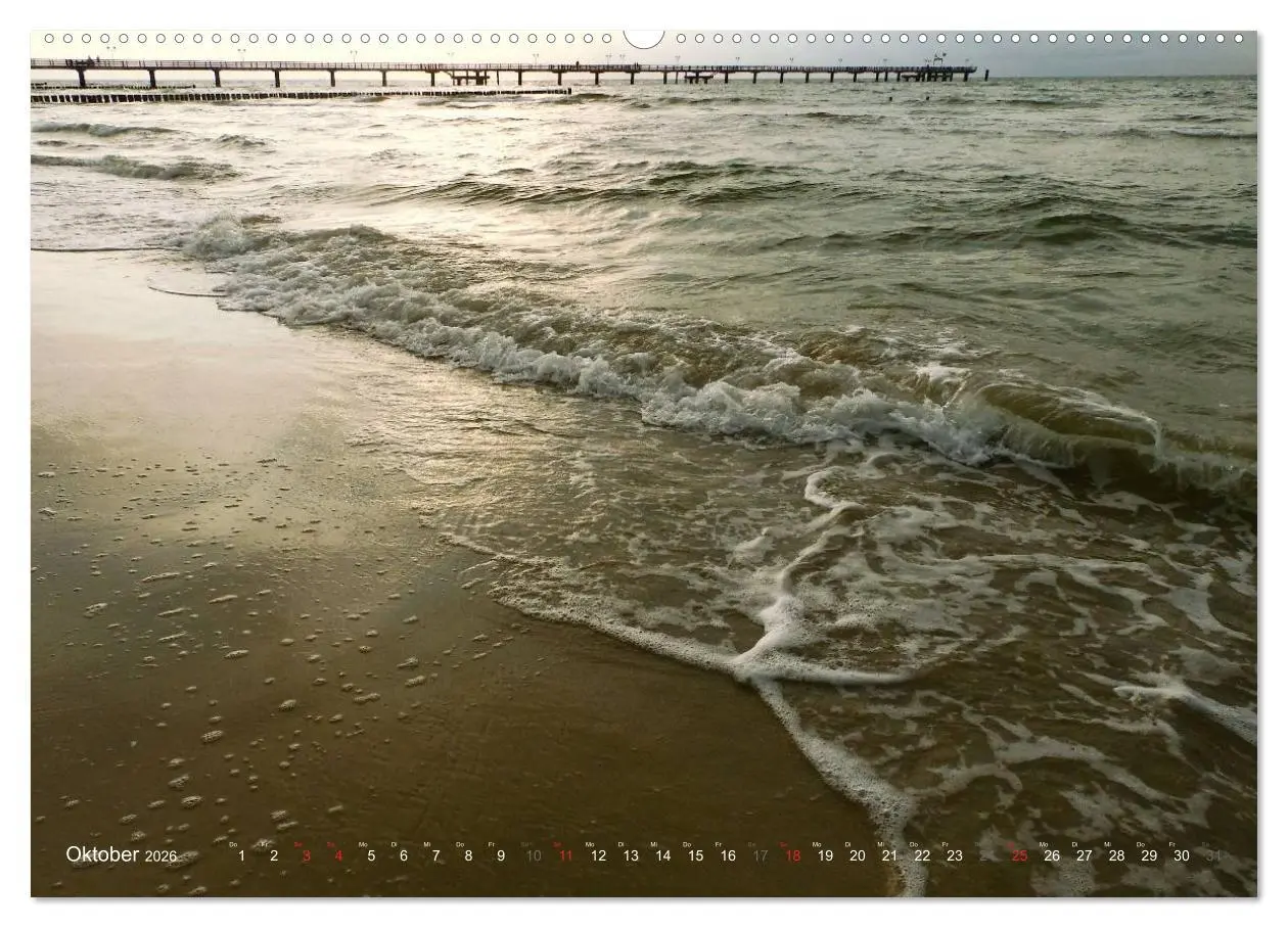 Bild: 9783516121803 | Wo de Ostseewellen trecken an den Strand 2026 (hochwertiger Premium...