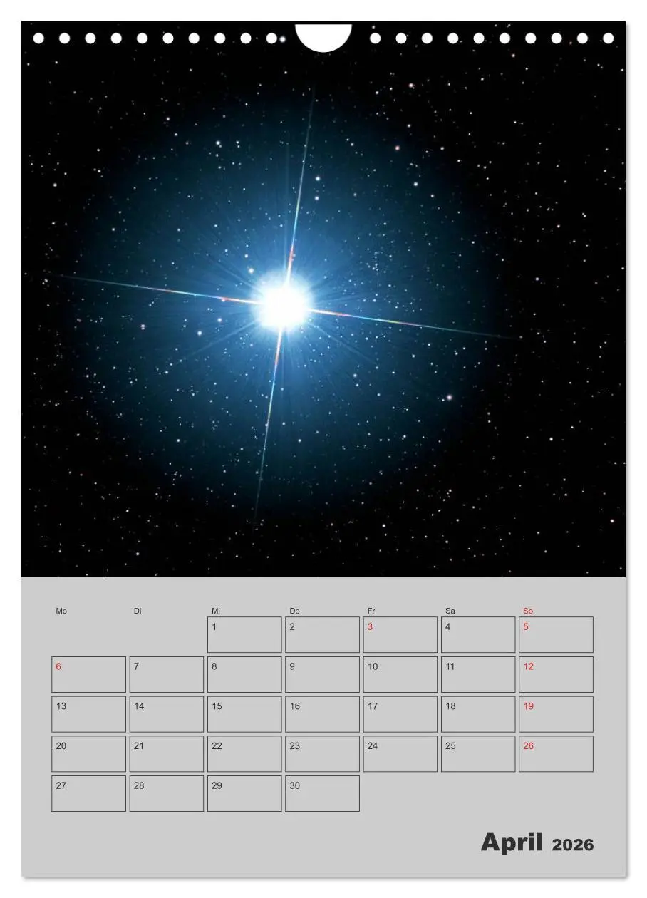 Bild: 9783516431803 | Schönheit des Universums (Wandkalender 2026 DIN A4 hoch), CALVENDO...