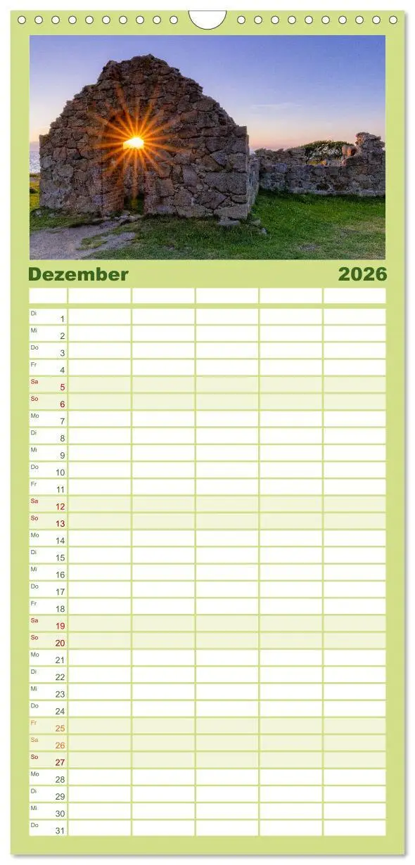 Bild: 9783516501803 | Familienplaner 2026 - Bornholm Juwel der Ostsee mit 5 Spalten...