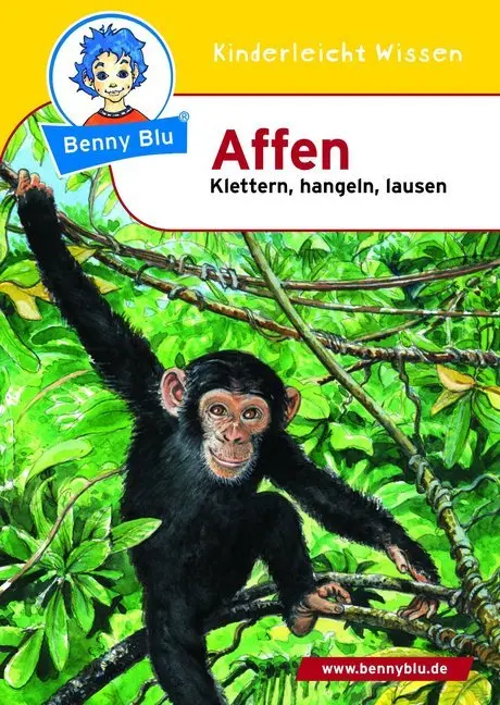 Cover: 9783867511803 | Benny Blu - Affen | Klettern, Hangeln, Lausen | Renate Wienbreyer