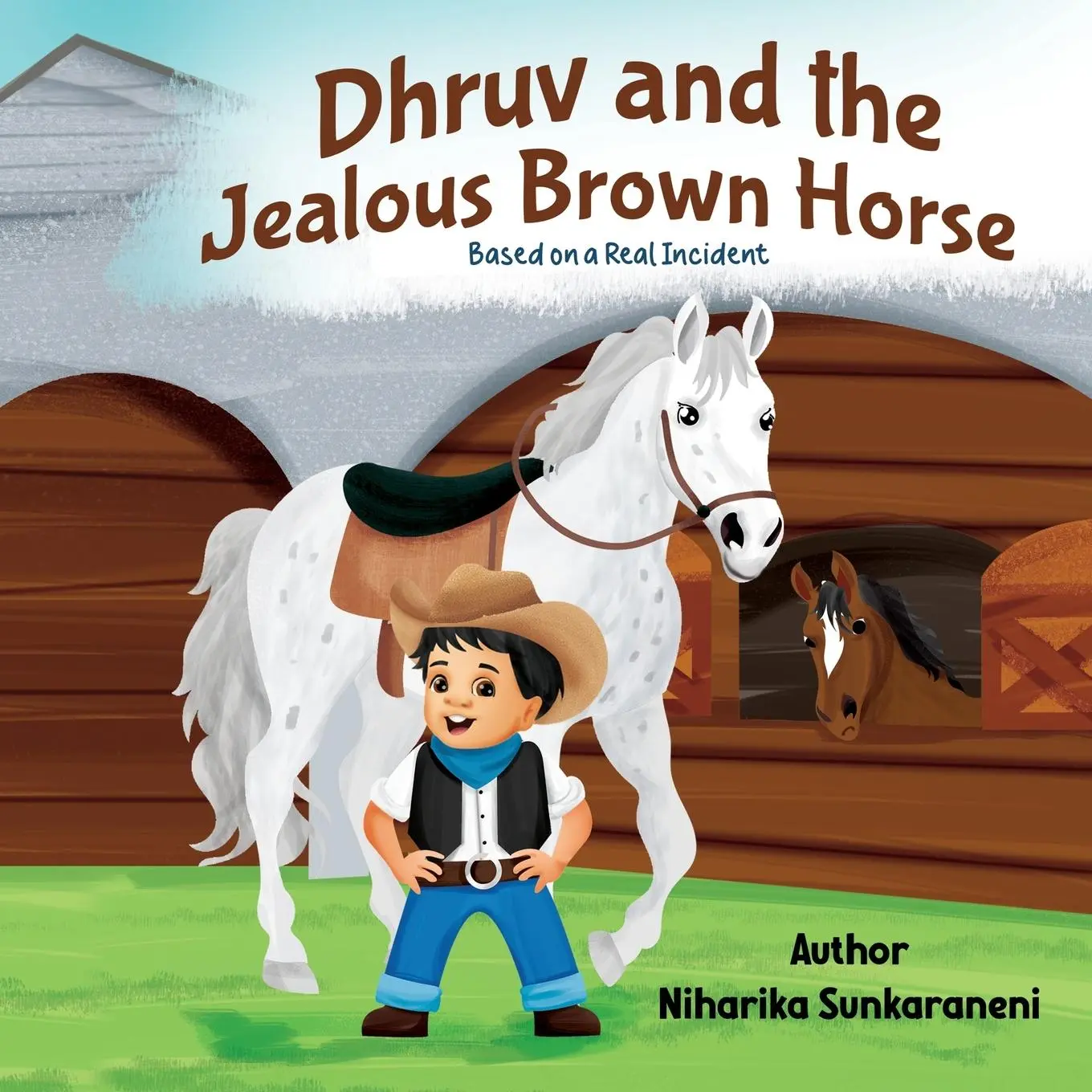 Cover: 9798999151803 | Dhruv and the Jealous Brown Horse | Niharika Sunkaraneni | Taschenbuch