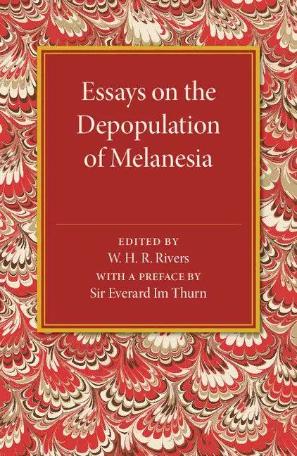 Cover: 9781107511903 | Essays on the Depopulation of Melanesia | W. H. R Rivers | Taschenbuch