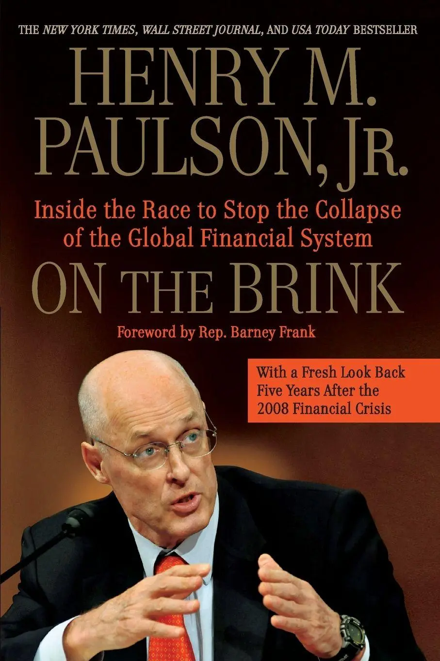 Cover: 9781455551903 | On the Brink | Henry M. Paulson Jr. | Taschenbuch | Englisch | 2013