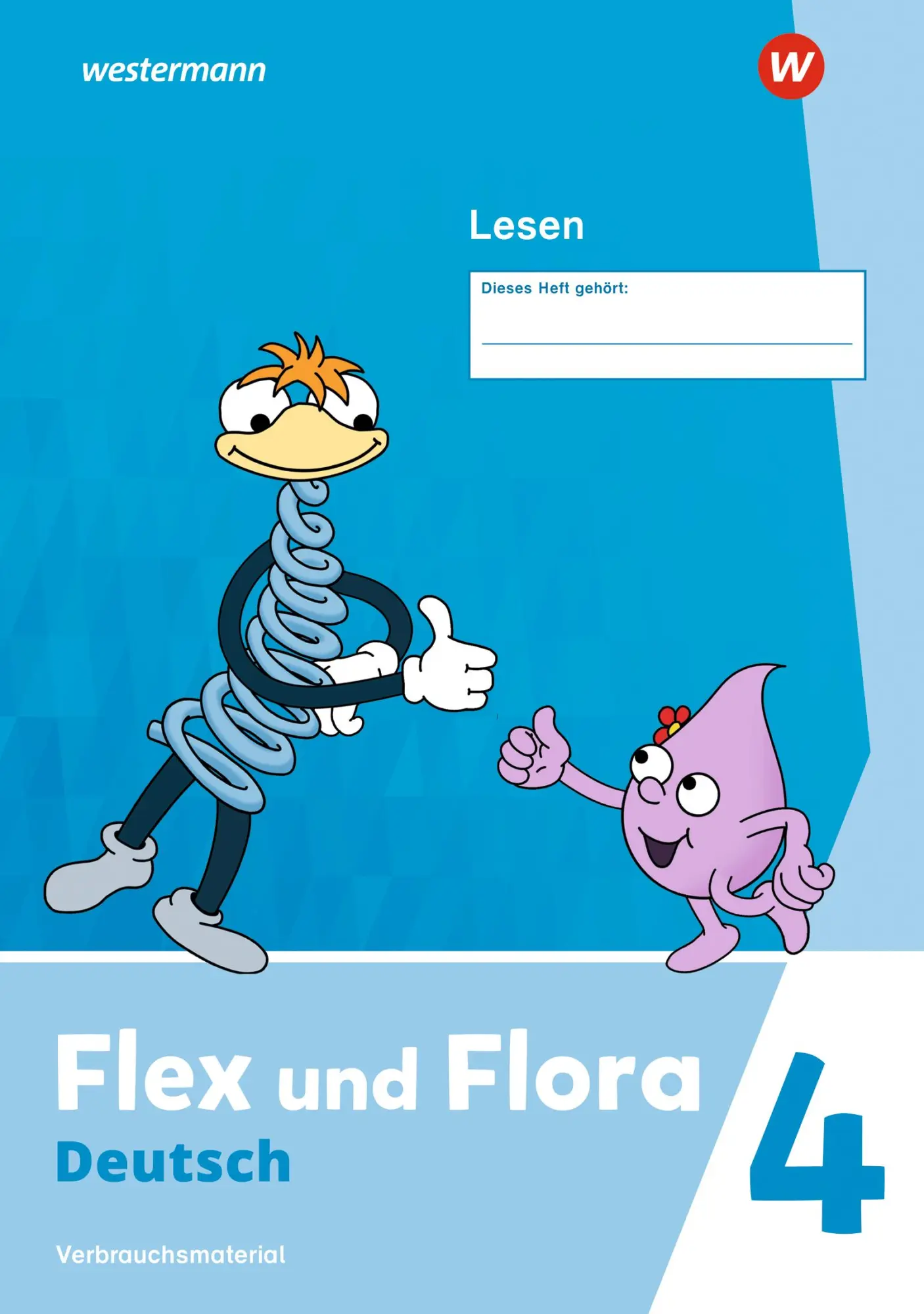 Cover: 9783141041903 | Flex und Flora 4. Heft Lesen 4 (Druckschrift) Verbrauchsmaterial