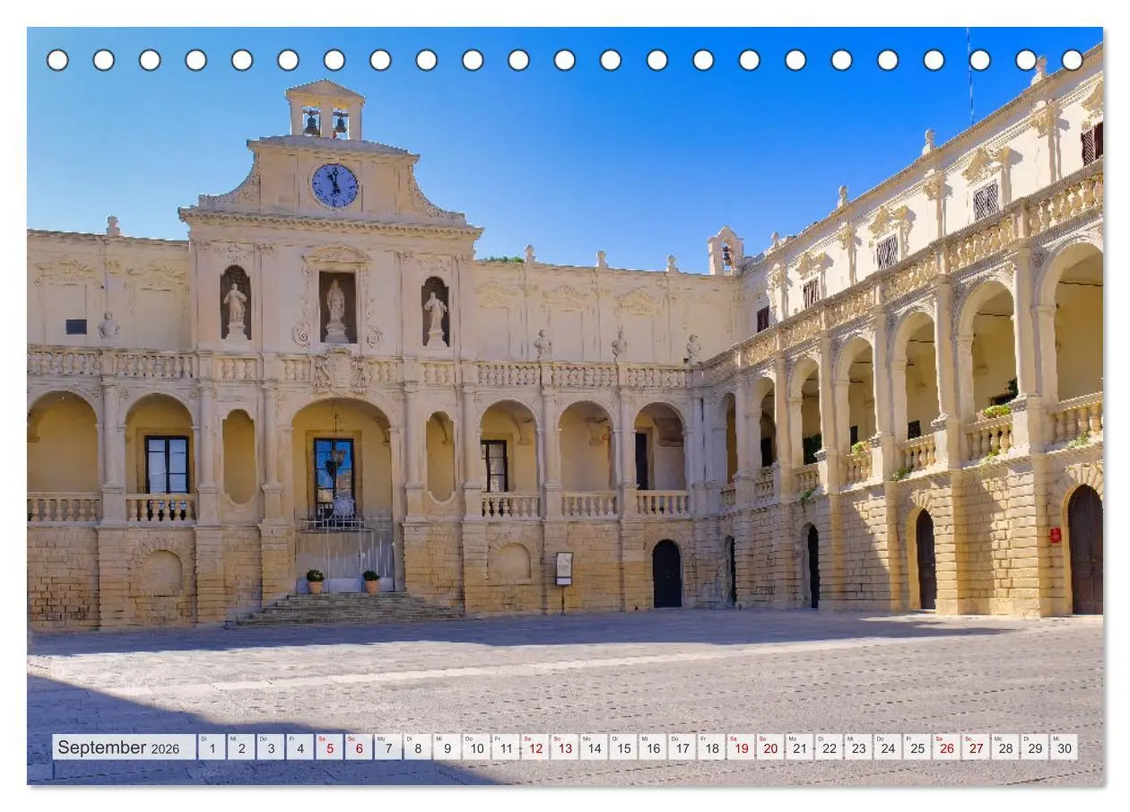 Bild: 9783457331903 | Faszinierendes Apulien (Tischkalender 2026 DIN A5 quer), CALVENDO...