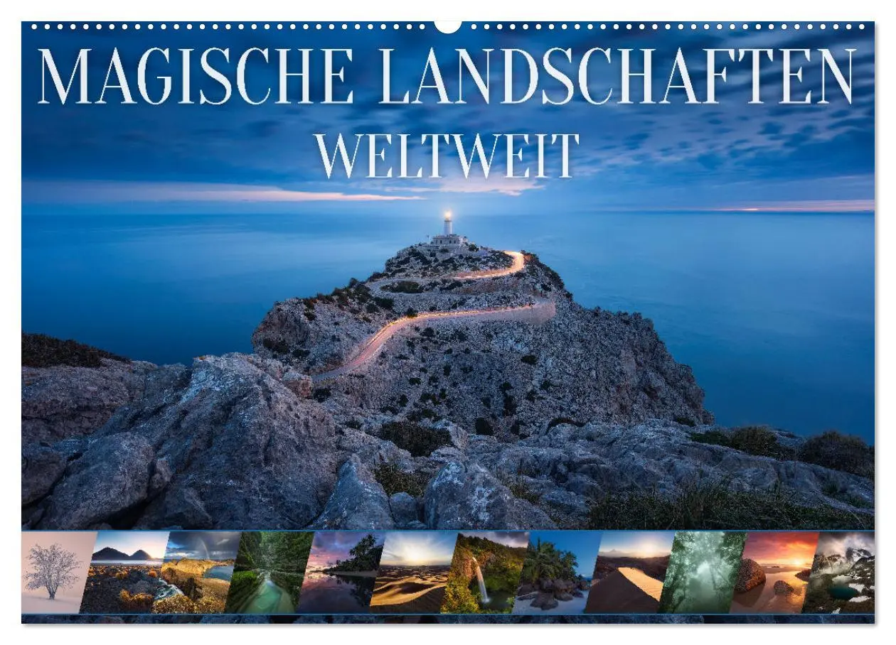 Cover: 9783457571903 | Magische Landschaften Weltweit (Wandkalender 2026 DIN A2 quer),...