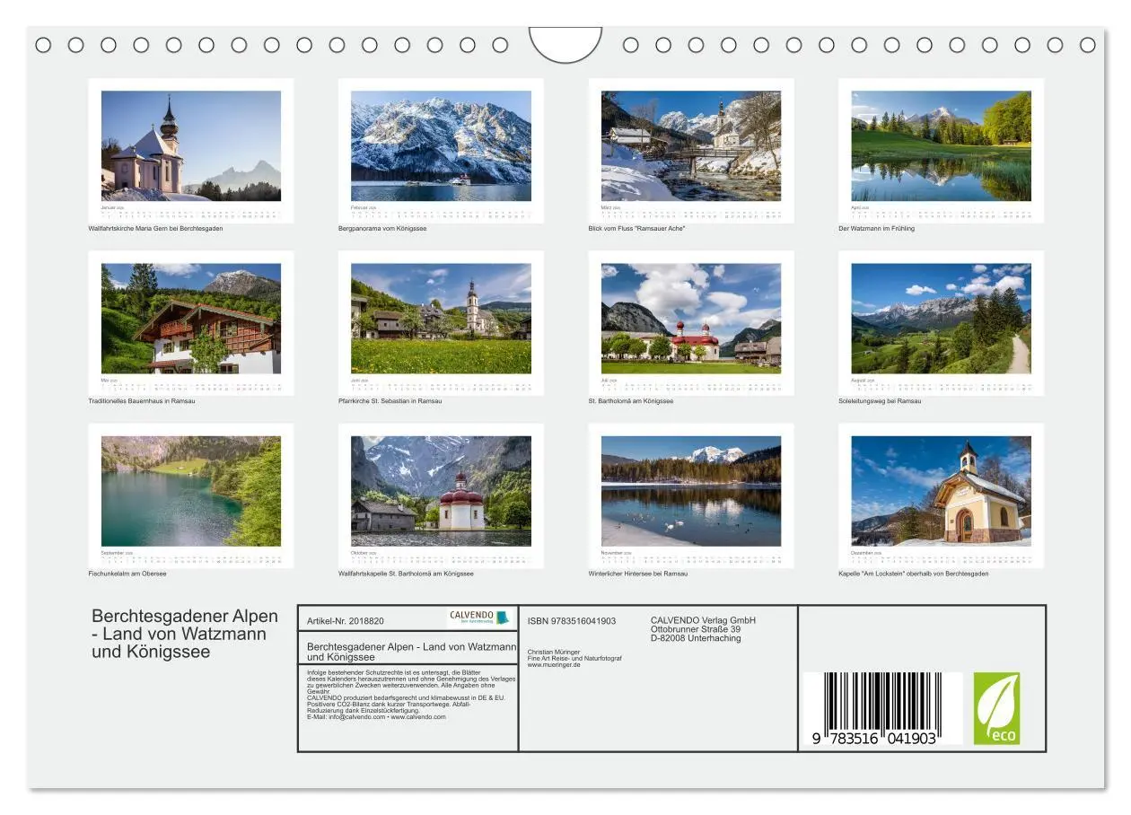 Bild: 9783516041903 | Berchtesgadener Alpen - Land von Watzmann und Königssee...