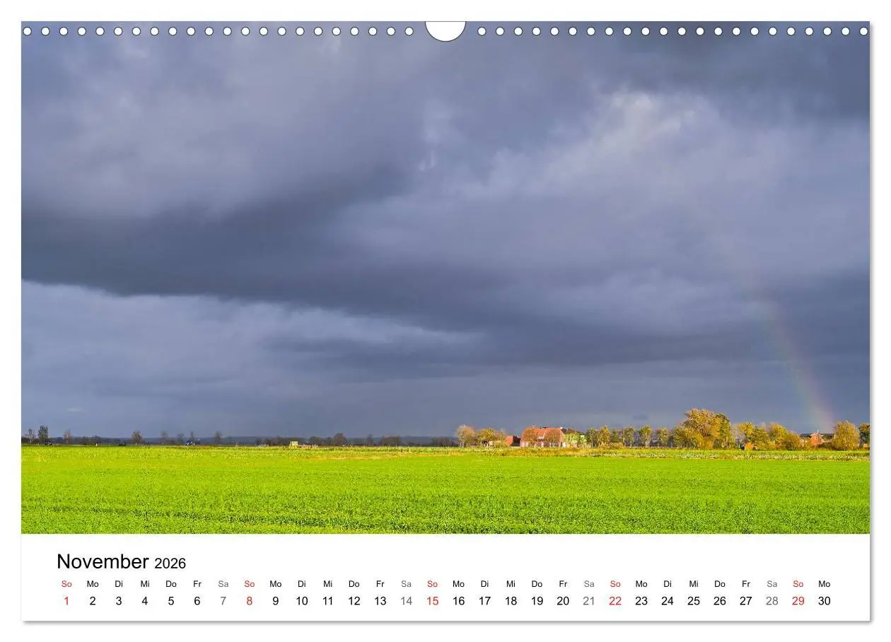 Bild: 9783516111903 | Dithmarschen - Der Landkreis (Wandkalender 2026 DIN A3 quer),...