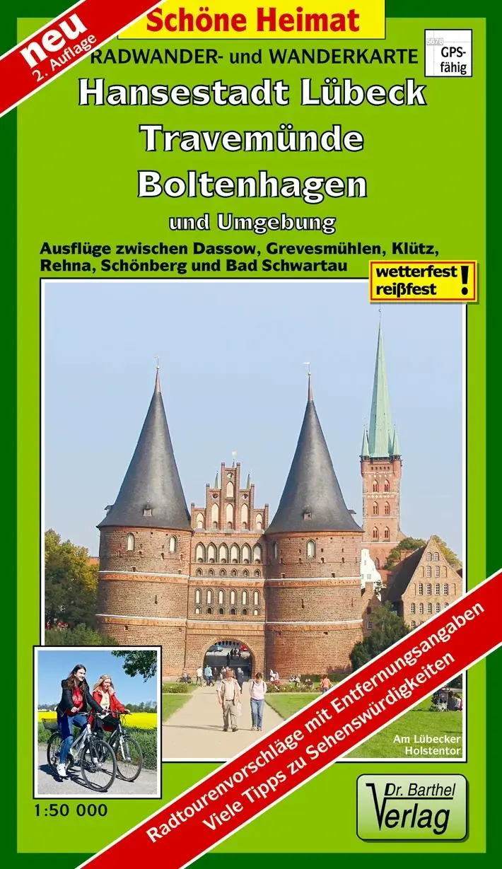 Cover: 9783895911903 | Hansestadt Lübeck, Travemünde, Boltenhagen und Umgebung Radwander-...