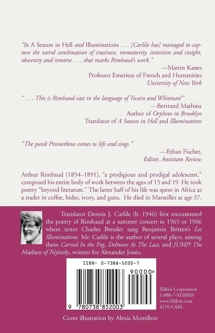 Rückseite: 9780738852003 | Rimbaud | The Works: A Season in Hell; Poems &amp; Prose; Illuminations