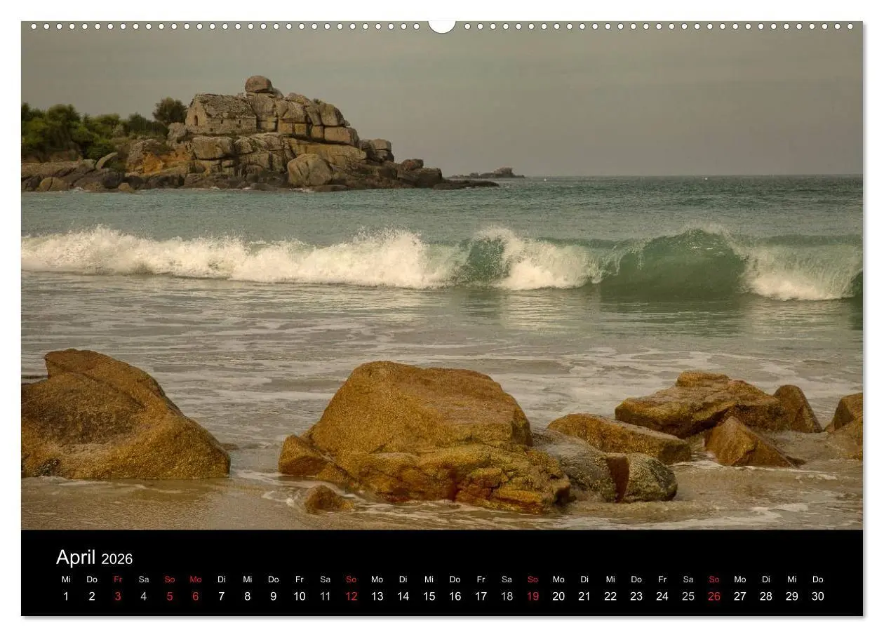 Bild: 9783516002003 | Bretagne entlang der Küste (hochwertiger Premium Wandkalender 2026...