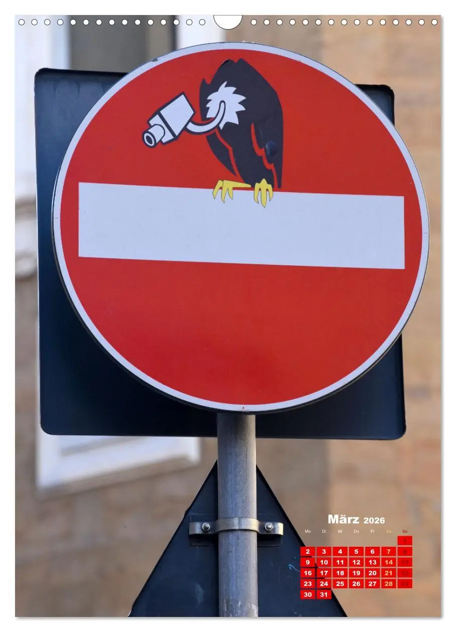 Bild: 9783516242003 | Clet Abraham gibt den Straßenschildern eine ganz neue Bedeutung...