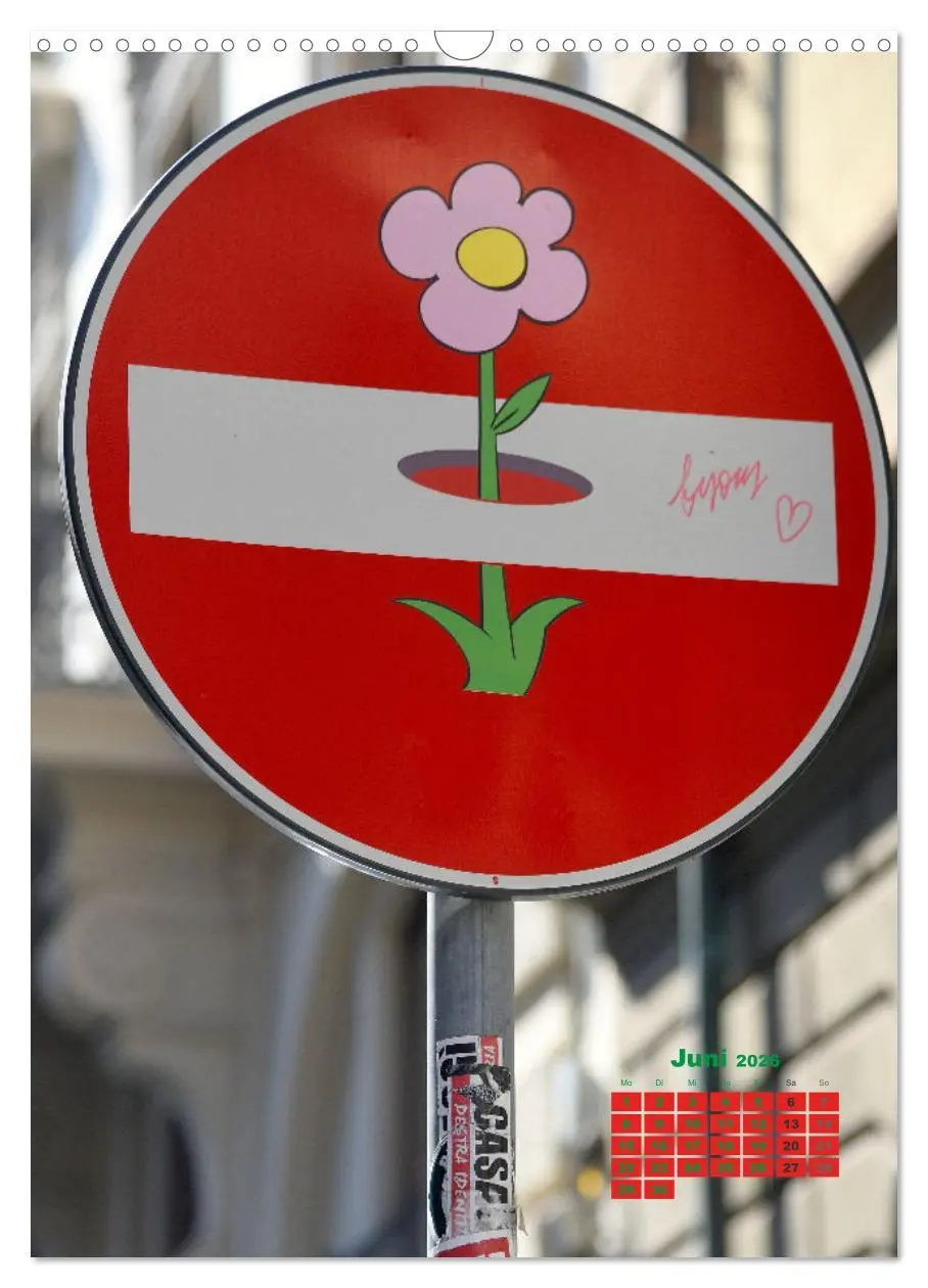 Bild: 9783516242003 | Clet Abraham gibt den Straßenschildern eine ganz neue Bedeutung...