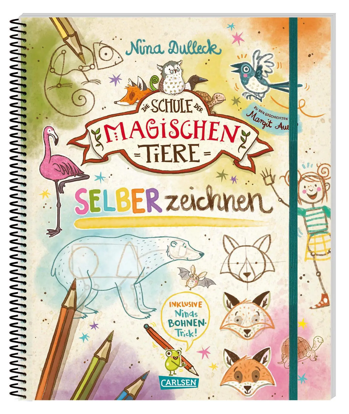 Cover: 9783551652003 | Die Schule der magischen Tiere: SELBERzeichnen | Nina Dulleck | Buch