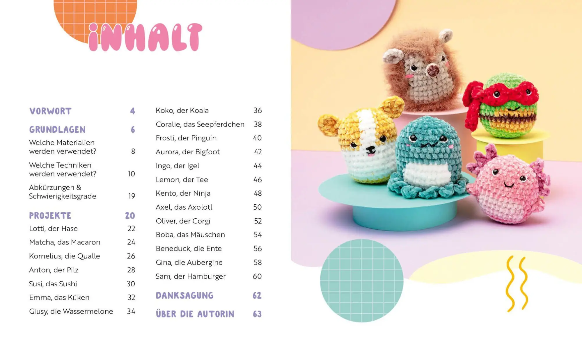 Bild: 9783745932003 | Pocket-Squishys häkeln - Kleine Plüschtiere für Squishmallow- und...