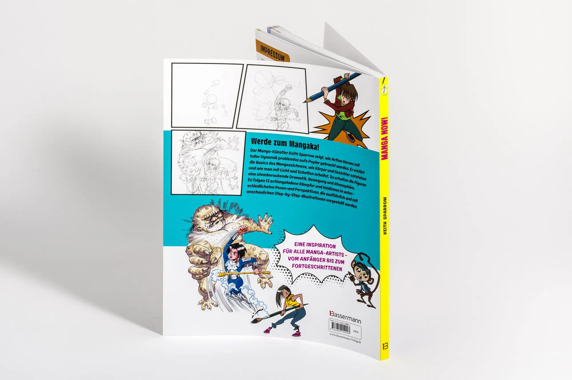 Bild: 9783809452003 | Manga Now! - Action-Helden zeichnen - ganz einfach | Keith Sparrow
