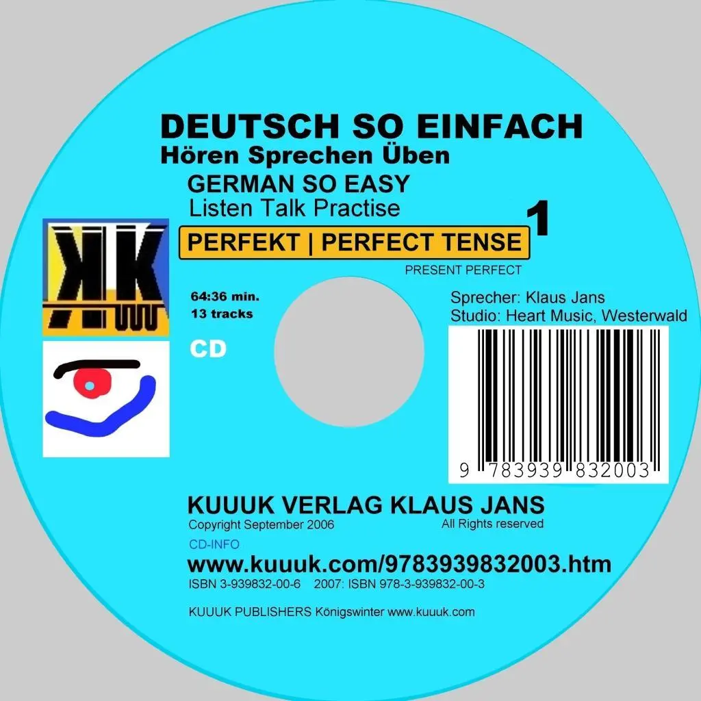 Cover: 9783939832003 | Deutsch So Einfach - Hören Sprechen Üben 1 - German So Easy - Talk...