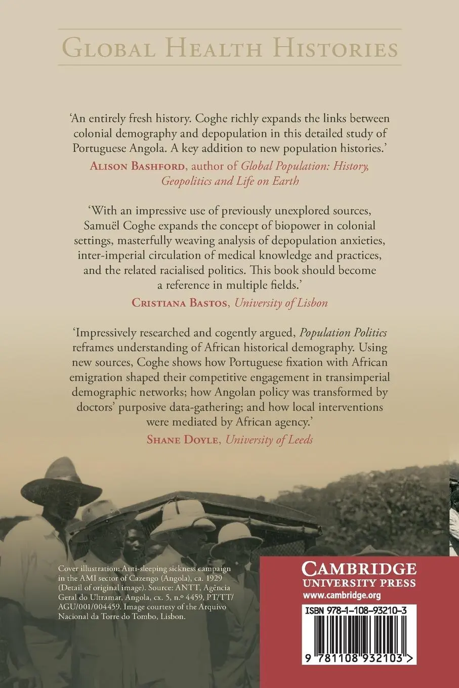 Rückseite: 9781108932103 | Population Politics in the Tropics | Samuël Coghe | Taschenbuch | 2024