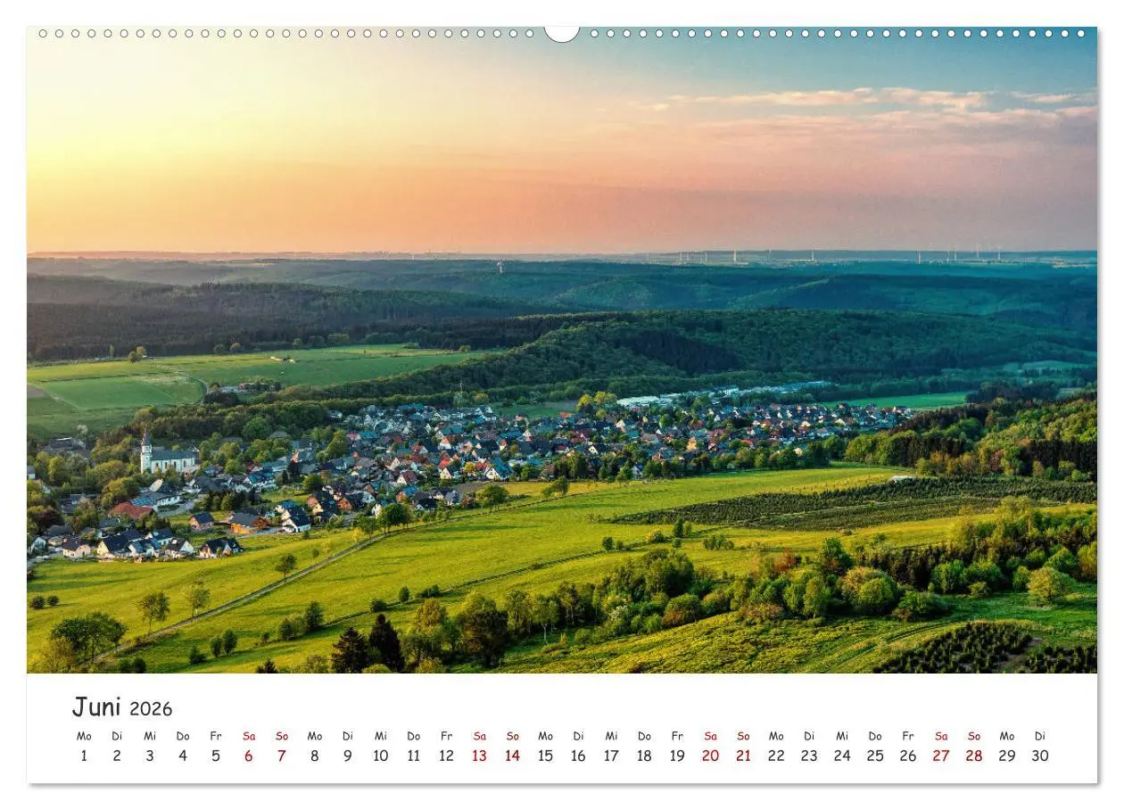 Bild: 9783457762103 | Das Sauerland bei Brilon aus der Vogelperspektive (hochwertiger...
