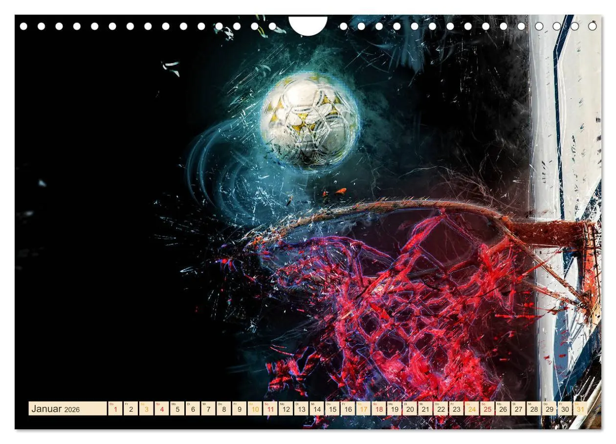 Bild: 9783457832103 | Basketball extrem (Wandkalender 2026 DIN A4 quer), CALVENDO...