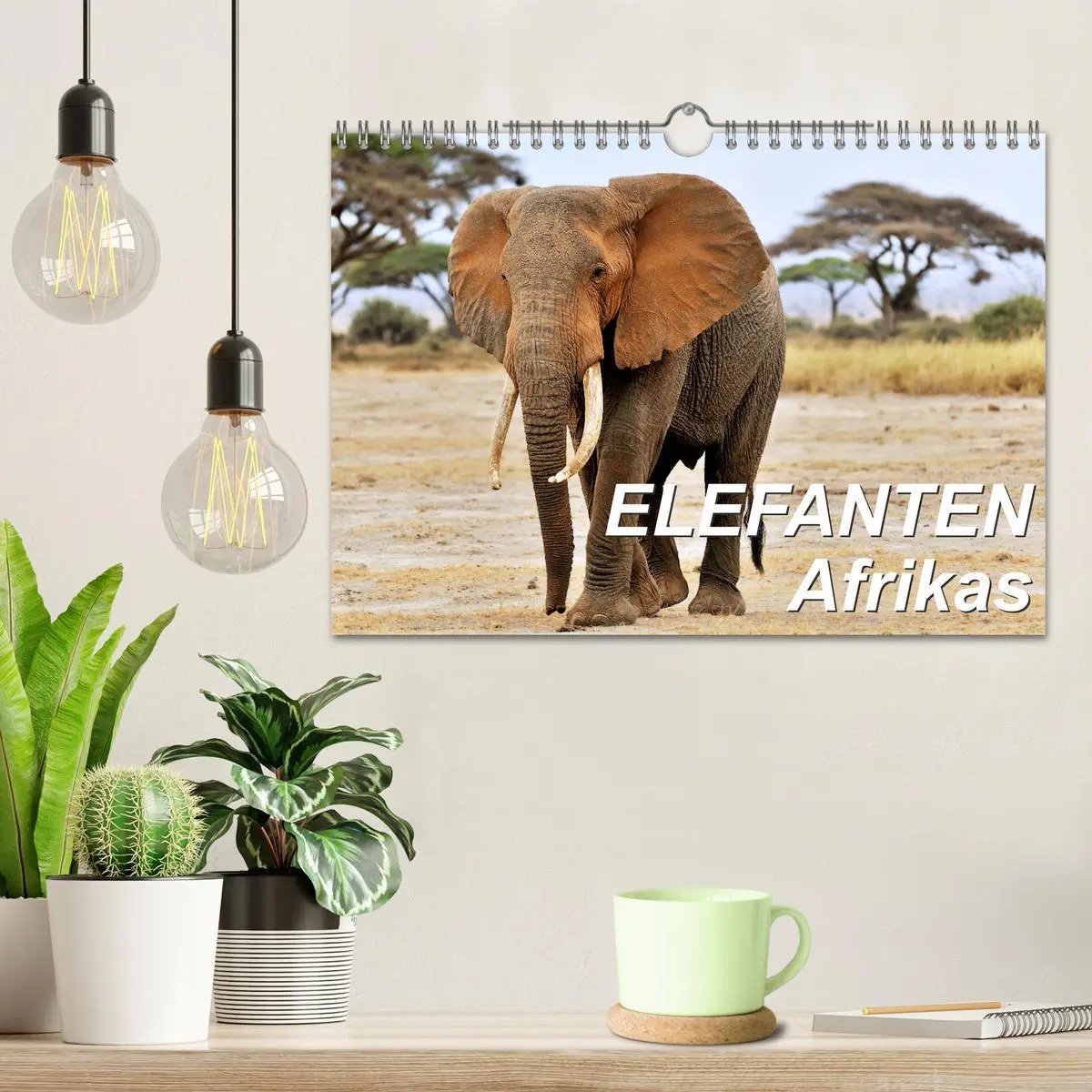 Bild: 9783457902103 | Elefanten Afrikas (Wandkalender 2026 DIN A4 quer), CALVENDO...
