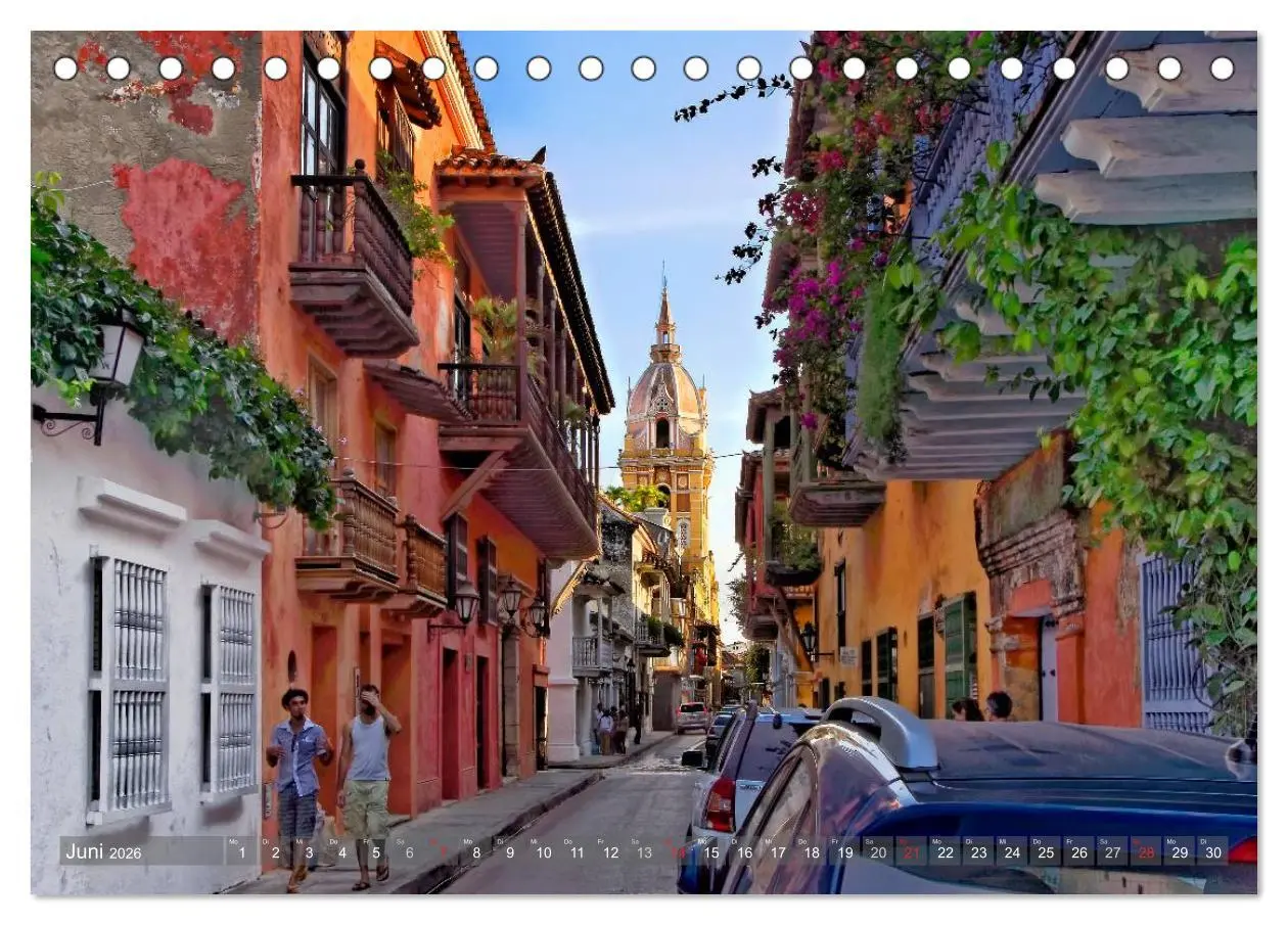 Bild: 9783516162103 | Kolumbien (Tischkalender 2026 DIN A5 quer), CALVENDO Monatskalender