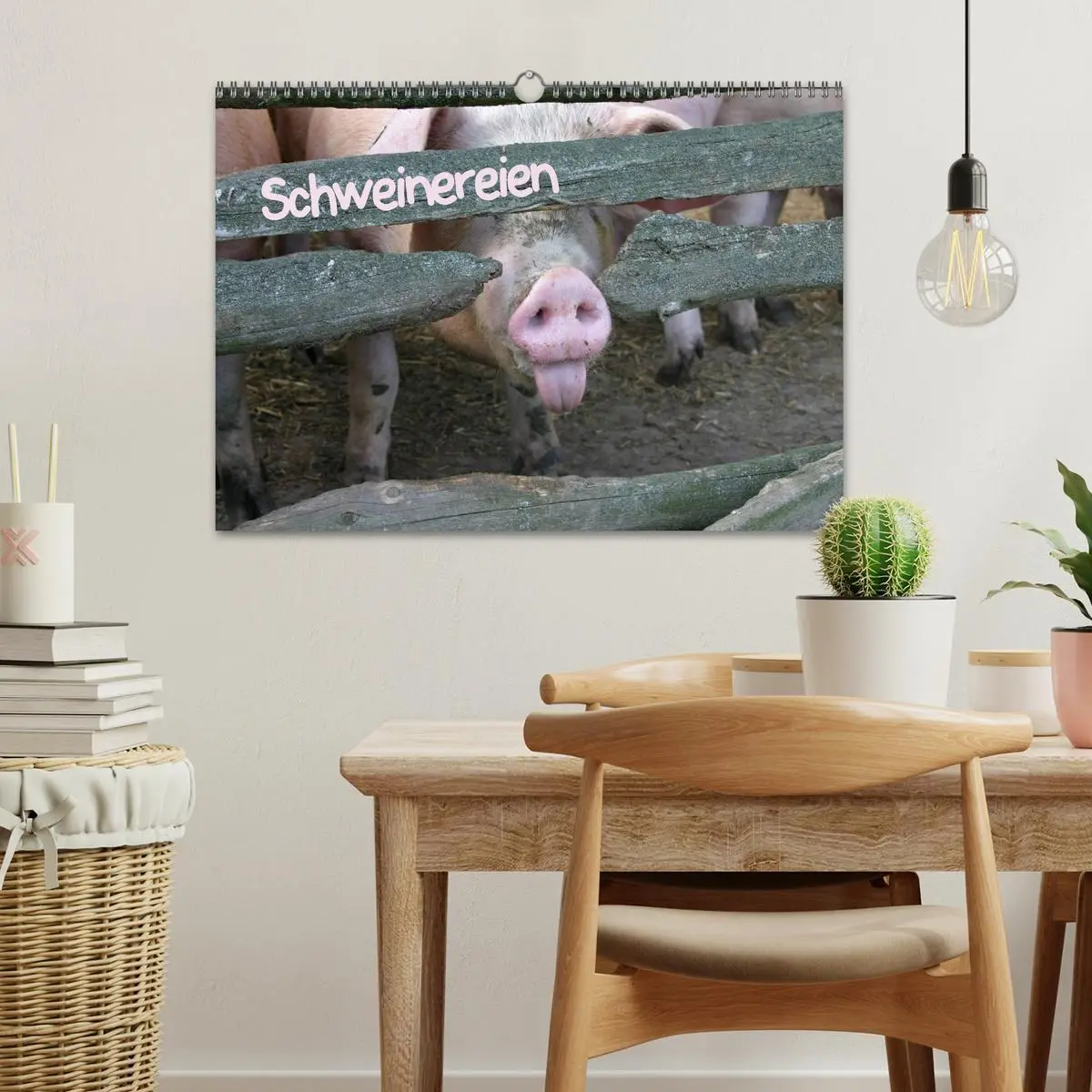 Bild: 9783516232103 | Schweinereien (Wandkalender 2026 DIN A3 quer), CALVENDO Monatskalender