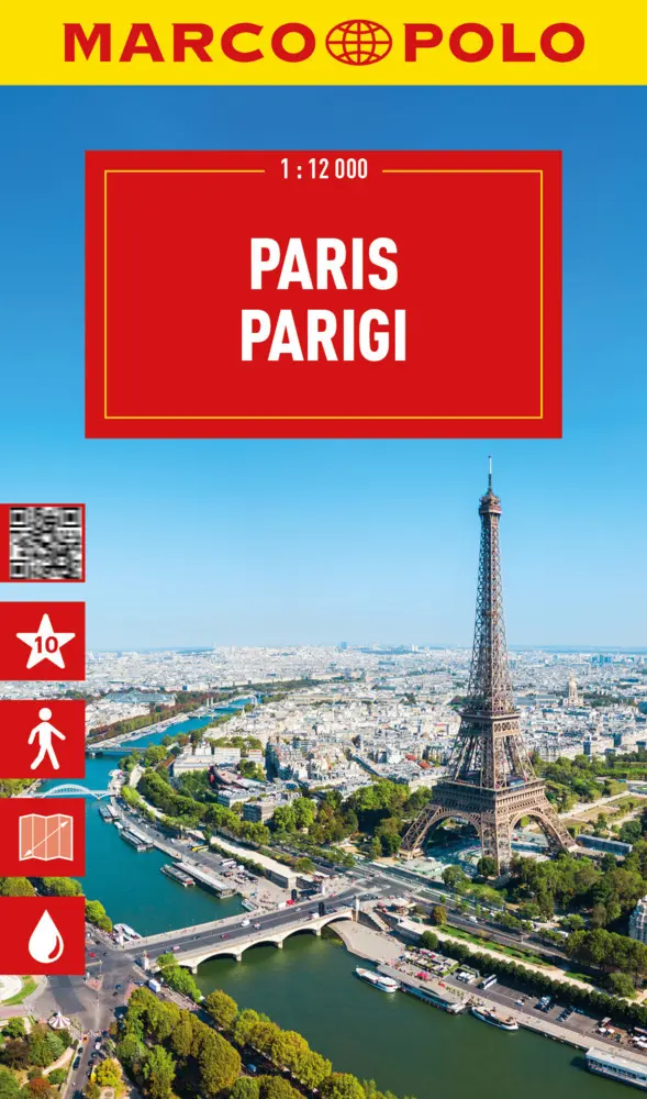 Cover: 9783575022103 | MARCO POLO Cityplan Paris 1:12.000 | (Land-)Karte | Karte (gefaltet)