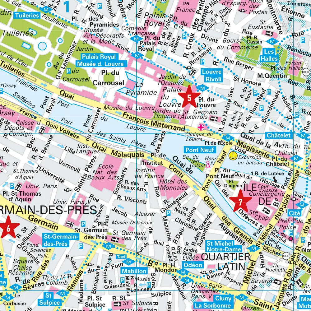 Bild: 9783575022103 | MARCO POLO Cityplan Paris 1:12.000 | (Land-)Karte | Karte (gefaltet)