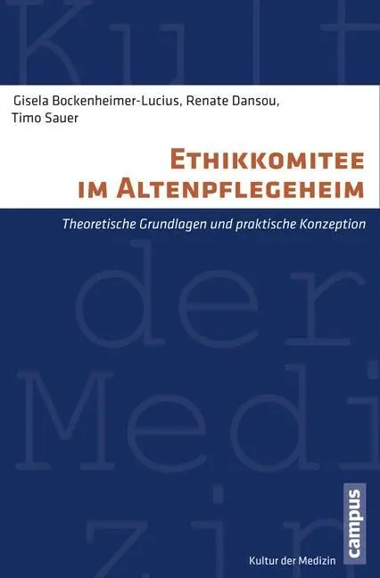 Cover: 9783593392103 | Ethikkomitee im Altenpflegeheim | Bockenheimer-Lucius | Taschenbuch