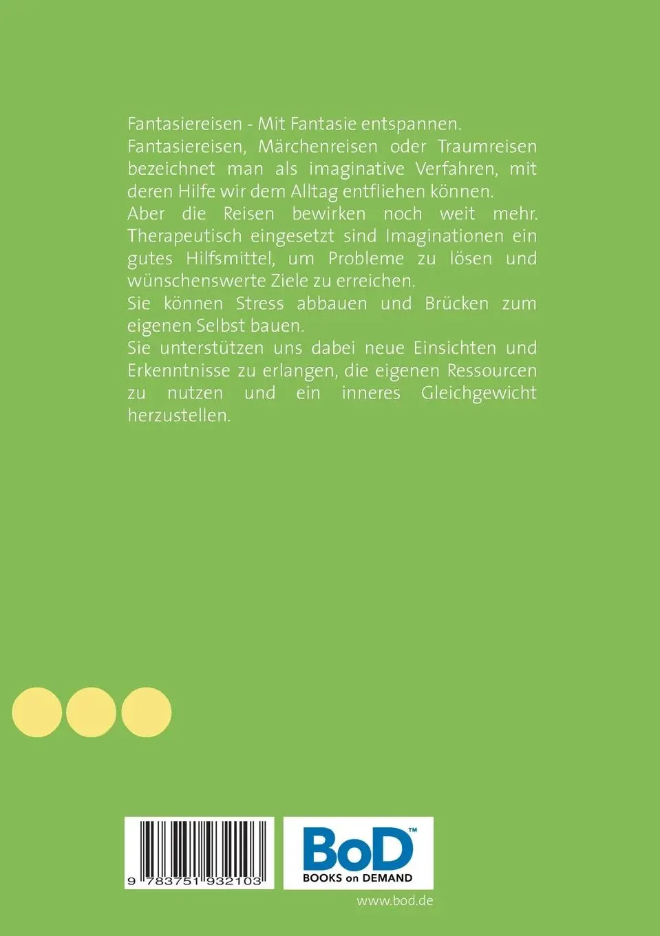 Rückseite: 9783751932103 | Fantasiereisen - Mit Fantasie entspannen | Corinna Kiy | Taschenbuch