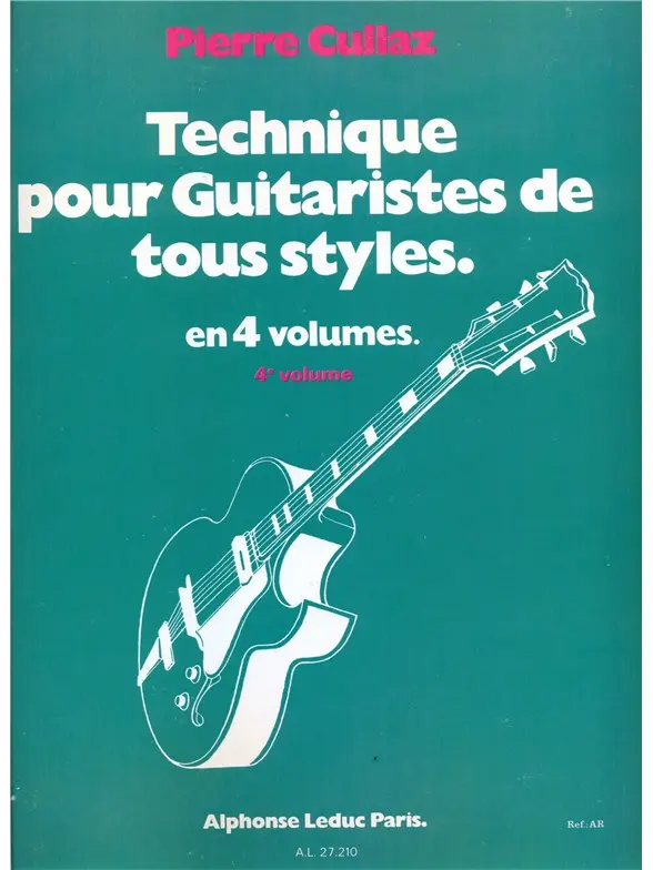 Cover: 9790046272103 | Technique Pour Guitaristes de Tous Styles Vol 4 | Pierre Cullaz | Buch