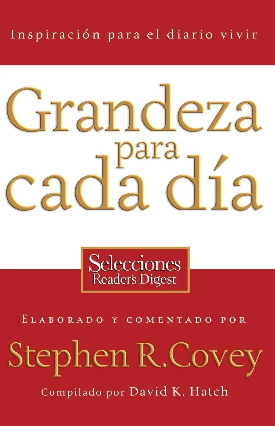 Cover: 9781602552203 | La Grandeza Para Cada Dia | Stephen R. Covey (u. a.) | Taschenbuch
