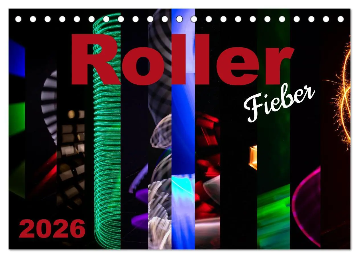 Cover: 9783457512203 | Roller Fieber (Tischkalender 2026 DIN A5 quer), CALVENDO...